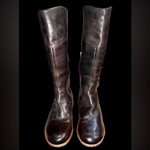 UGG Australia vintage 1923 ANNABELLE Espresso Equestrian Boot Sz 9